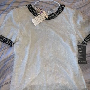 Beaded Top NWT